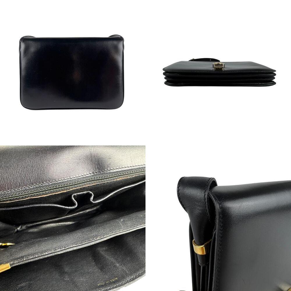 Celine Shoulder Black Leather Bag - Picture 3 of 4